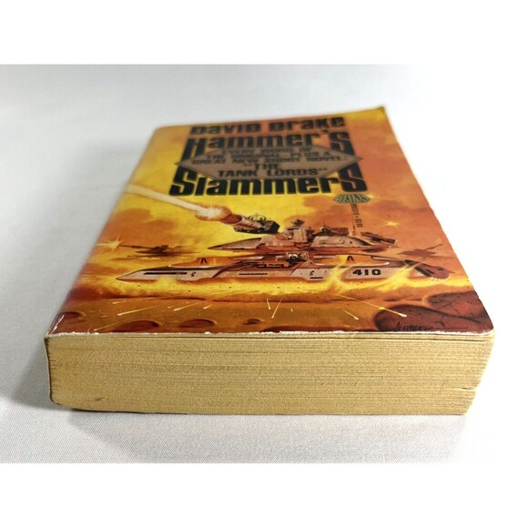 Hammers Slammers  Paperback By David Drake Vintage 1987 First Printing Paperback - Picture 6 of 9